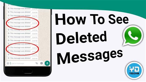 how to view deleted messages on whatsapp